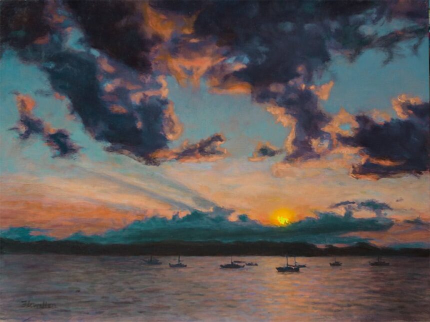 River Sunset